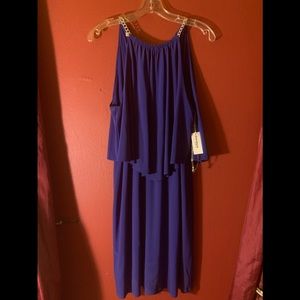 Dressbarn Royal blue dress. Never worn
